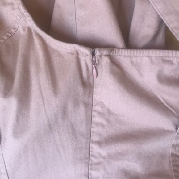 NWT Universal Thread Button Front Iced Tea Brown Jumpsuit - Picture 6 of 9